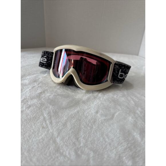 Bolle Ski/Snowboarding Goggles Shiny White Vermillon - Picture 2 of 7